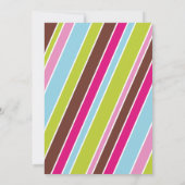 Das sind Zwillinge! Einladung der Babydusche (Rückseite)