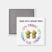 Das sind Zwillinge! Magnet (Vorderseite/Rückseite)