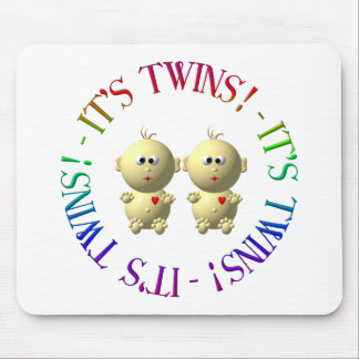 Das sind Zwillinge! Mousepad