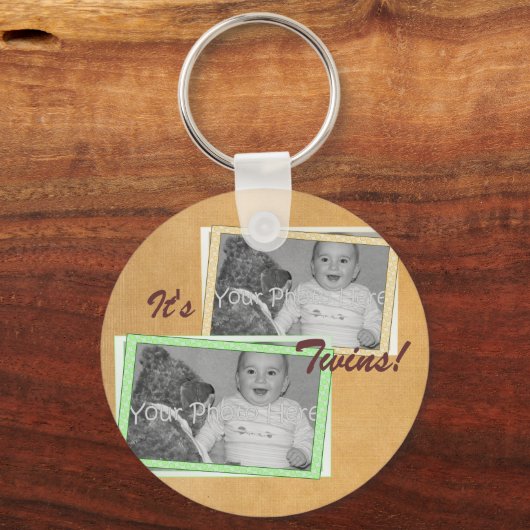 Das sind Zwillinge! Schlüsselanhänger (Vorderseite)