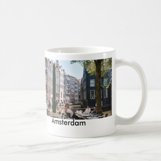 Das Singel in Amsterdam Kaffeetasse (Rechts)