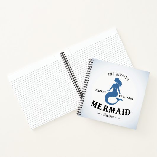 Das singende Mermaid-Poster Notizblock (Innenseite)