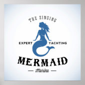 Das singende Mermaid-Poster Poster (Vorne)