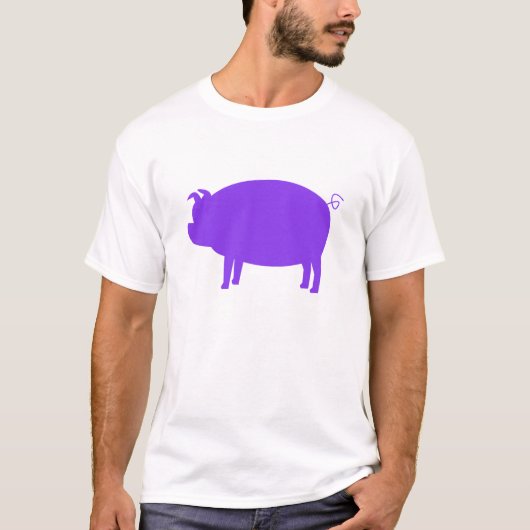 Das Singrün-Schwein T-Shirt (Vorderseite)