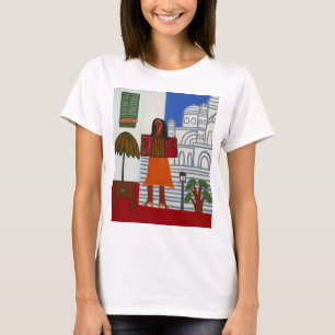 Das Sinti und Roma-Mädchen vor Sacre Coeur 2006 T-Shirt