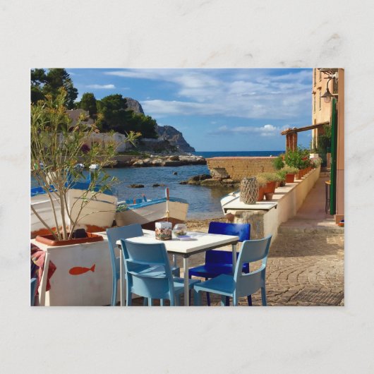 Das sizilianische Fischerdorf Postkarte (Vorderseite)