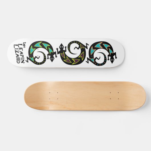 Das Skateboard der Leapin' Lizard (Horizontal)