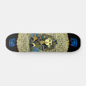 Das Skateboard des Pharao-4 - alte Schule (Horizontal)