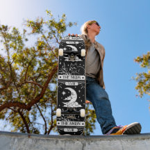 Das Skateboard für das Tarot des Mondes