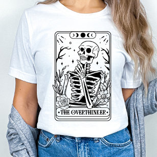 Das Skelett des Overthinker-Tarots T-Shirt
