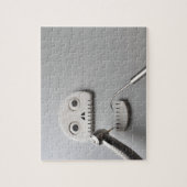 Das Skelett, in dem eine zahnärztliche Behandlung  Puzzle (Vertikal)