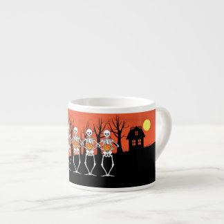Das Skelett-Team Espressotasse