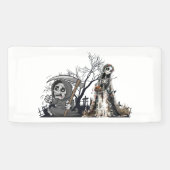 Das Skelett und die Corpse Bride. Banner (Horizontal)