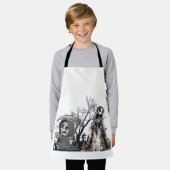 Das Skelett und die Corpse Bride. Schürze (Getragen)