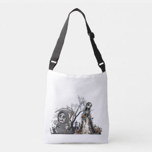 Das Skelett und die Corpse Bride. Tragetaschen Mit Langen Trägern