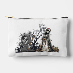 Das Skelett und die Corpse Bride. Zubehörtasche