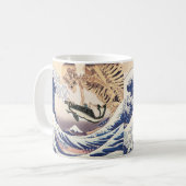 Das Skelettspektakel in der Großen Welle Kaffeetasse (Vorderseite Links)
