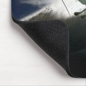 Das Ski fahren, streben es an! Mousepad (Ecke)