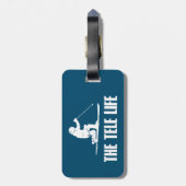 Das Skigebiet Telemark Gepäckanhänger (Rückseite vertikal)