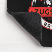 Das Skigebiet Zugspitze Mousepad (Ecke)