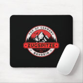Das Skigebiet Zugspitze Mousepad (Mit Mouse)