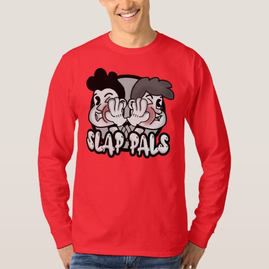 Das Slap Pals Podcast Long Sleeve Shirt (Vorderseite)