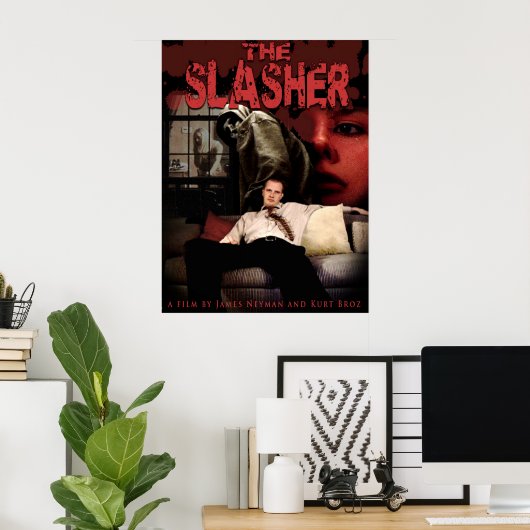 Das Slasher Movie Poster (Heimbüro)