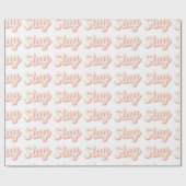 Das Slay-Muster Geschenkpapier (Flach)