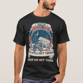 Das Sloth Wander-Team ist Vintag T-Shirt
