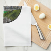 DAS SMARAGD GESCHIRRTUCH (Viertel Falte)