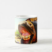 "Das Smile des Pferds Kaffeetasse (Mittel)