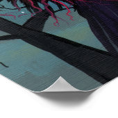 Das Smirking Fox Witz and Red Fox Poster (Ecke)