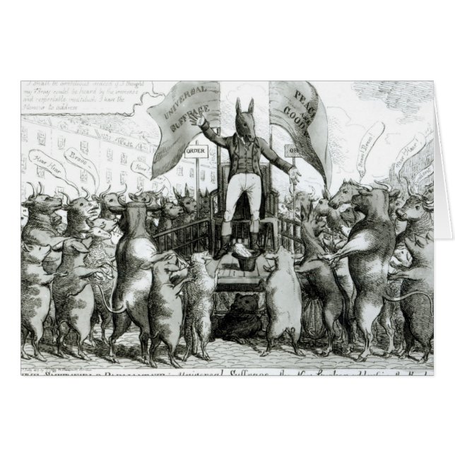 Das Smithfield-Parlament: Universelles Stimmrecht (Vorderseite (Horizontal))