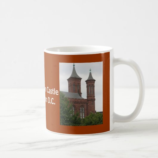 Das Smithsonian-Schloss, Washington DC Kaffeetasse (Rechts)