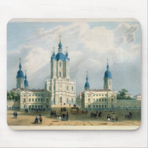 Das Smolny Kloster im St. Petersburg Mousepad