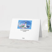 Das Snow ⛄️ People Orchestra Dankeskarte (Rückseite)