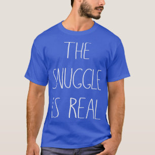 Das Snuggle ist ein echtes T-Shirt, ein echter Dea T-Shirt