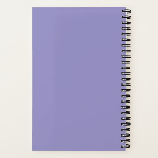 Das Solarsystem Galaxie Notizblock (Rückseite)