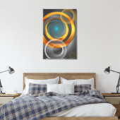 DAS SOLARSYSTEM LEINWANDDRUCK (Insitu (Schlafzimmer))