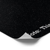 Das Solarsystem-Poster Poster (Ecke)