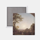 Das Solitärkreuz 1845 Magnet (Vorderseite/Rückseite)