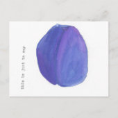 Das soll nur heißen.. (William Carlos Williams) Postkarte (Vorderseite)