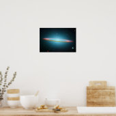 Das Sombrero Galaxy Poster (Küche)