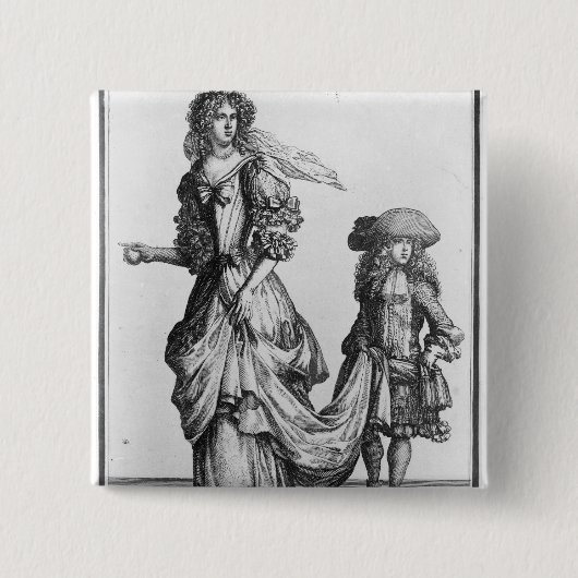 Das Sommerstadtkleid, 1678 Button (Vorderseite)