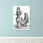 Das Sommerstadtkleid, 1678 Leinwanddruck (Insitu (Holzboden))