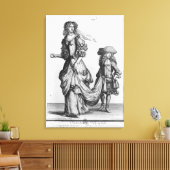 Das Sommerstadtkleid, 1678 Leinwanddruck (Insitu (Wohnzimmer))