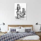 Das Sommerstadtkleid, 1678 Leinwanddruck (Insitu (Schlafzimmer))
