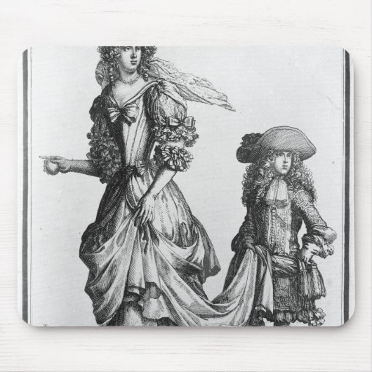 Das Sommerstadtkleid, 1678 Mousepad (Vorne)