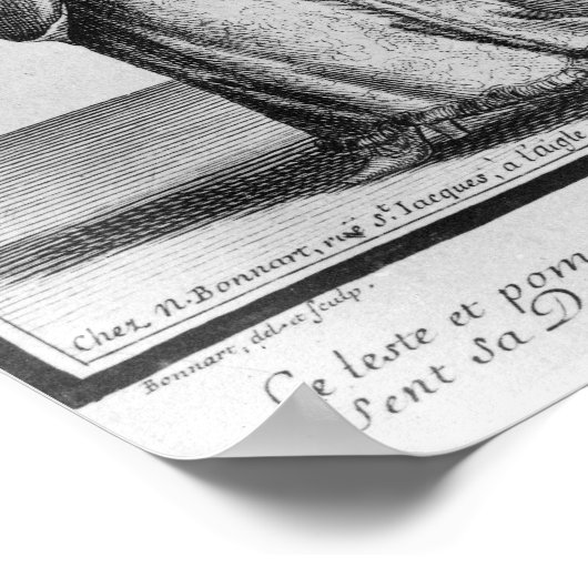 Das Sommerstadtkleid, 1678 Poster (Ecke)