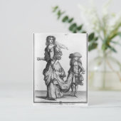 Das Sommerstadtkleid, 1678 Postkarte (Stehend Vorderseite)